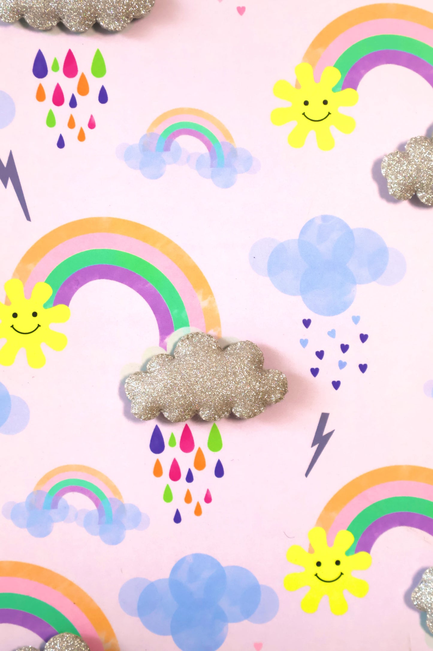 Sun Cloud Magnetic Pin-Up Board
