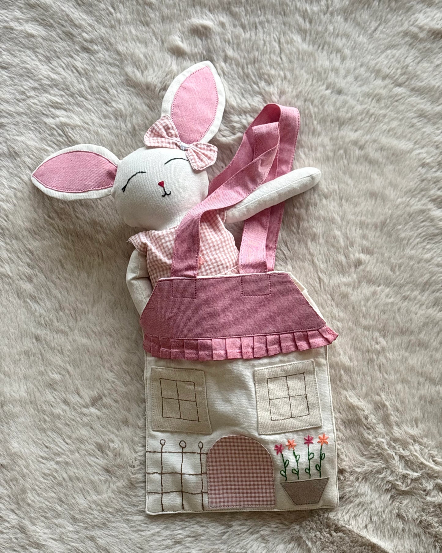Kiki and her doll house bag