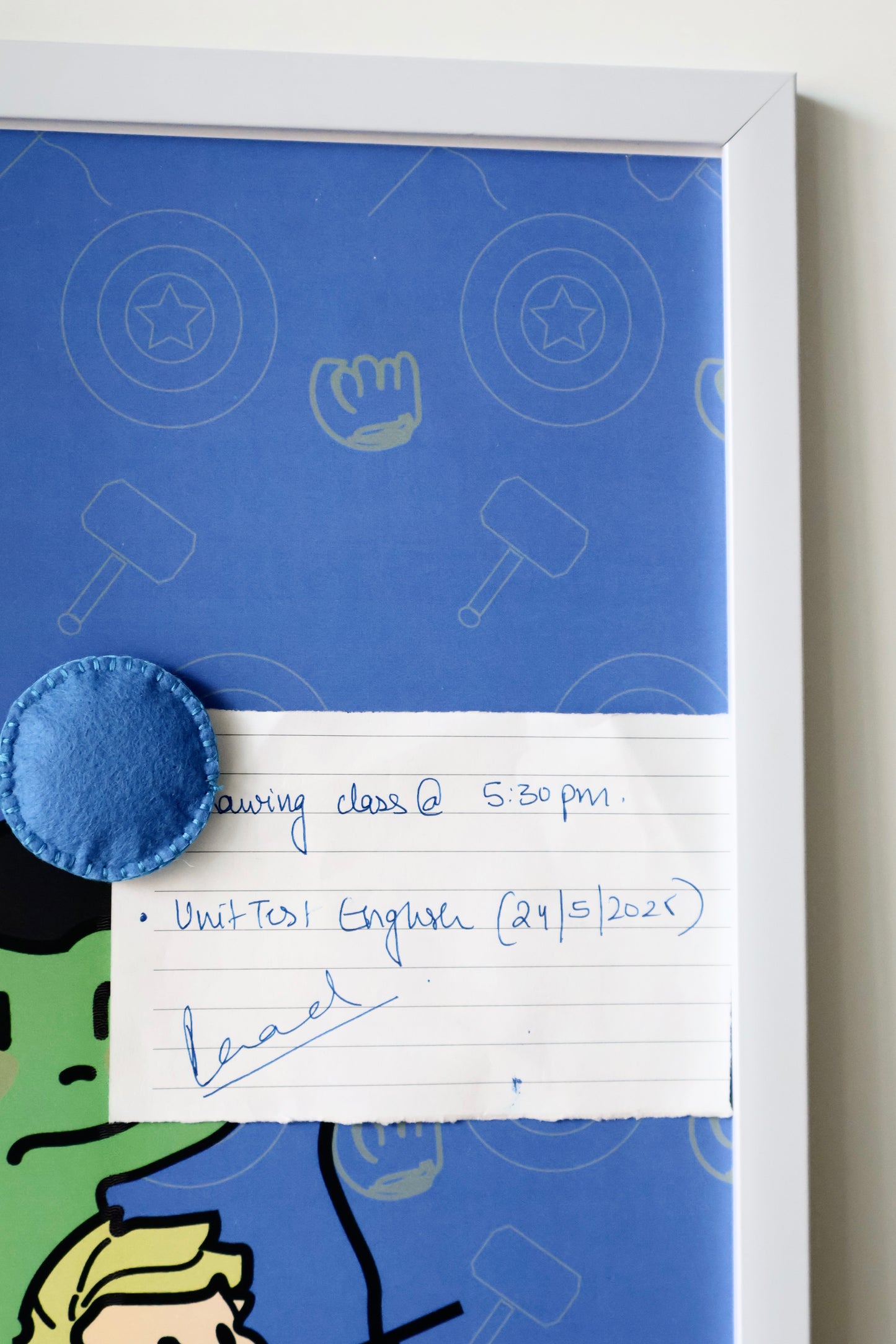 Avengers Magnetic Pin-Up Board