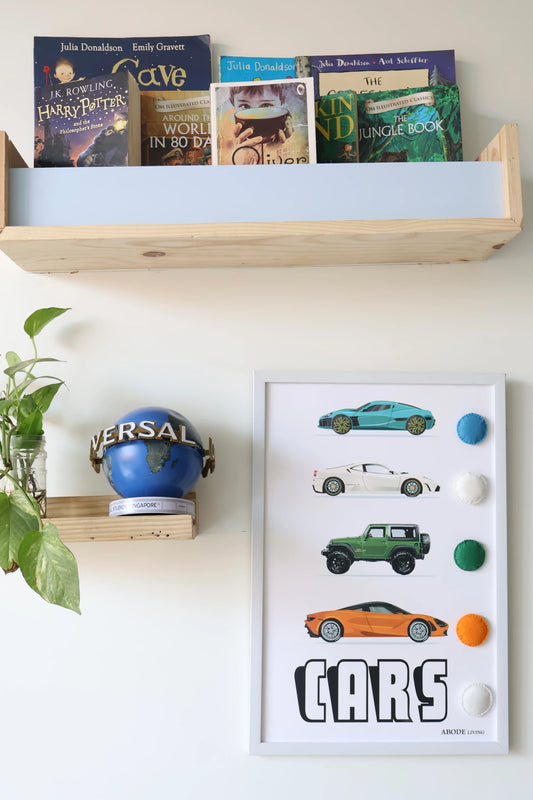 Cars Magnetic Pin-Up Board