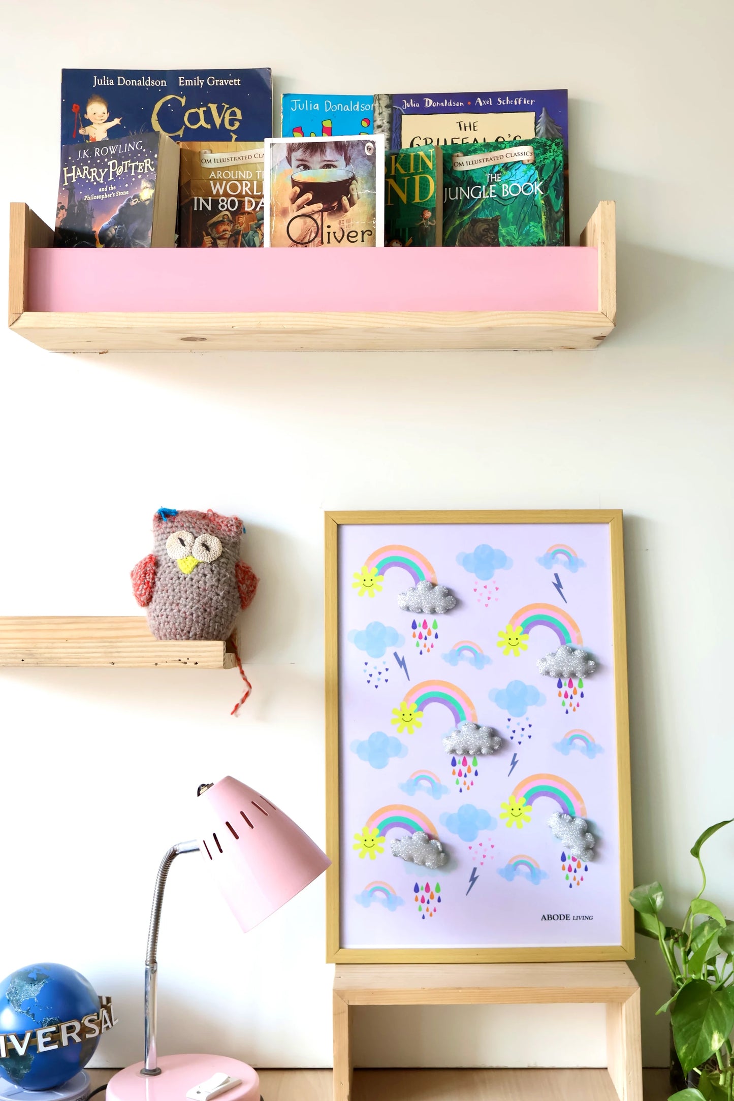 Sun Cloud Magnetic Pin-Up Board