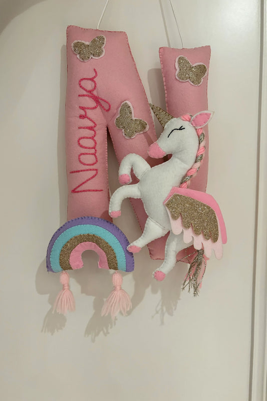 Interactive Unicorn Alphabet Hanging