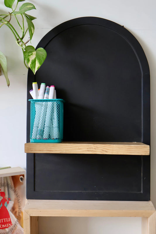 Magnetic Chalkboard Shelf