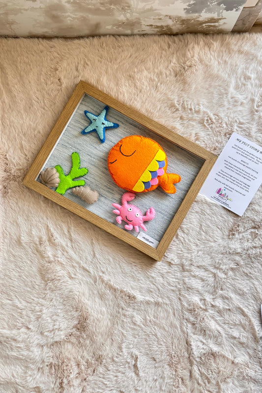 Felt UNDERWATER WORLD Story Board (Magnetic)