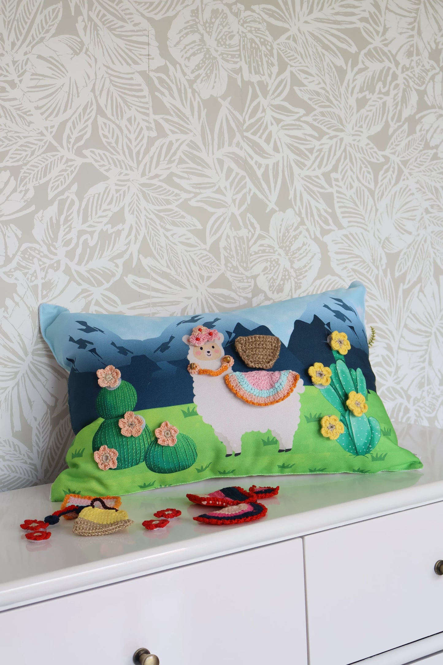 Interactive Llama Drama Cushion