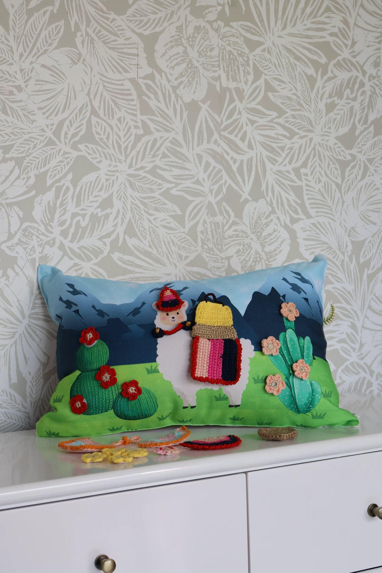 Interactive Llama Drama Cushion