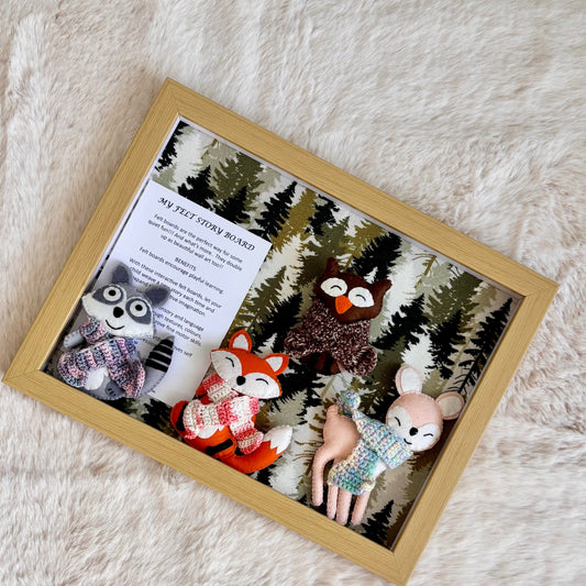 My Felt Woodland Story Board