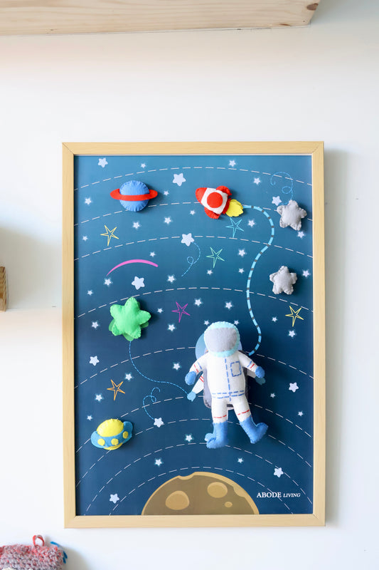 Astronaut Magnetic Pin-Up Board