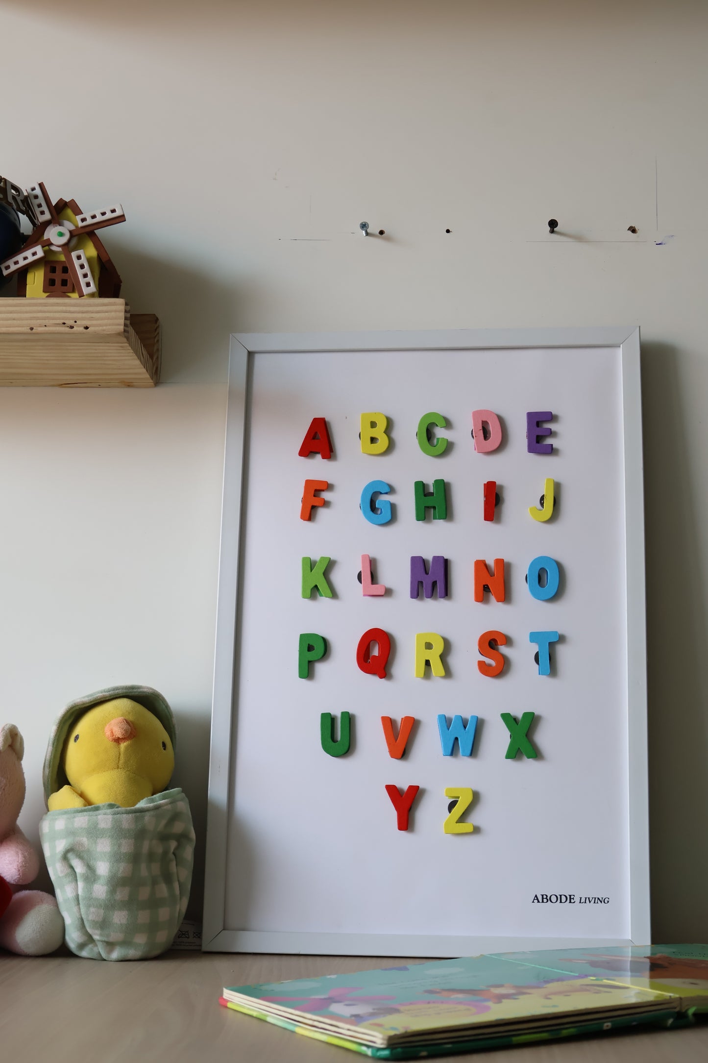 ABCD Magnetic Pin-Up board