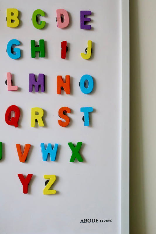 ABCD Magnetic Pin-Up board