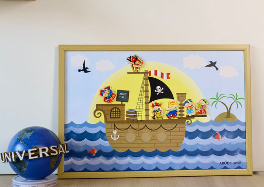 Pirates Magnetic Pin-Up Board