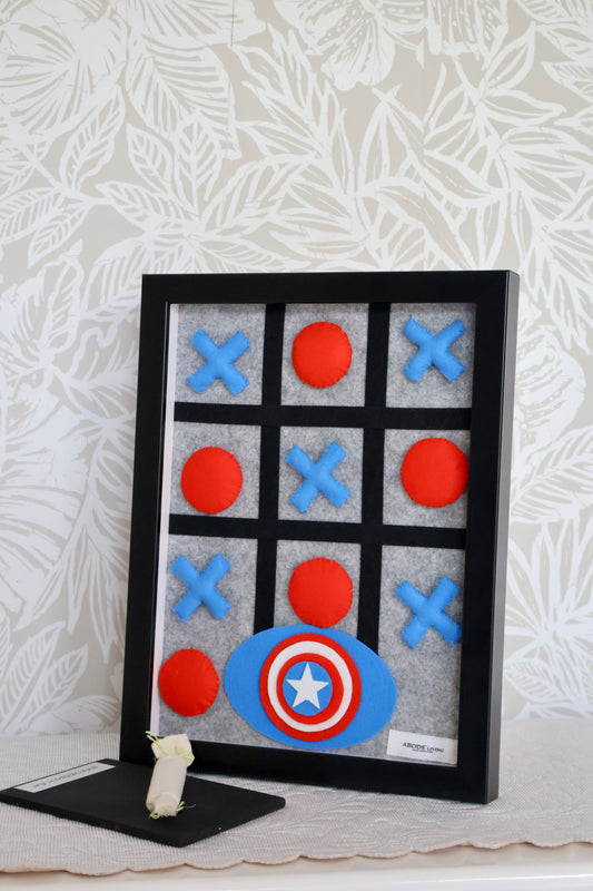 Captain America Magnetic tic tac toe